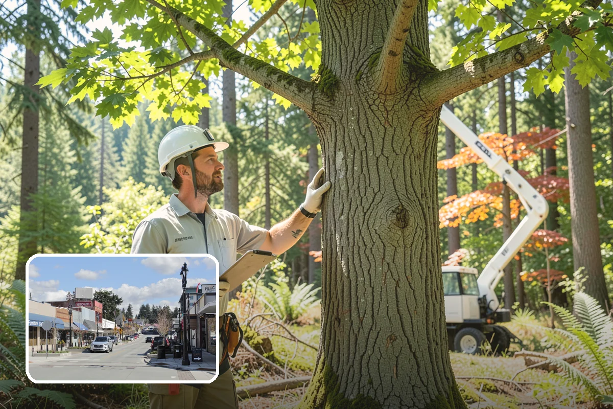 Firewood cutting and delivery in Bothell, King County, WA - Turns removed wood and debris into usable products