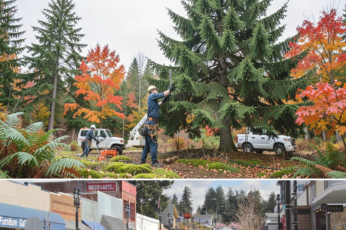 Firewood cutting and delivery in Bothell, King County, WA - This service should account for seasonal moisture variations that impact how quickly wood seasons properly before delivery.