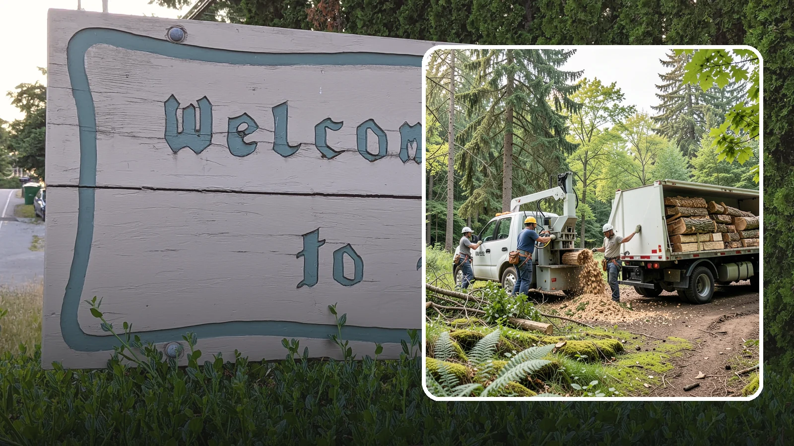 Firewood cutting and delivery in Brier, Snohomish County, WA - The cutting of logs into firewood and its delivery.
