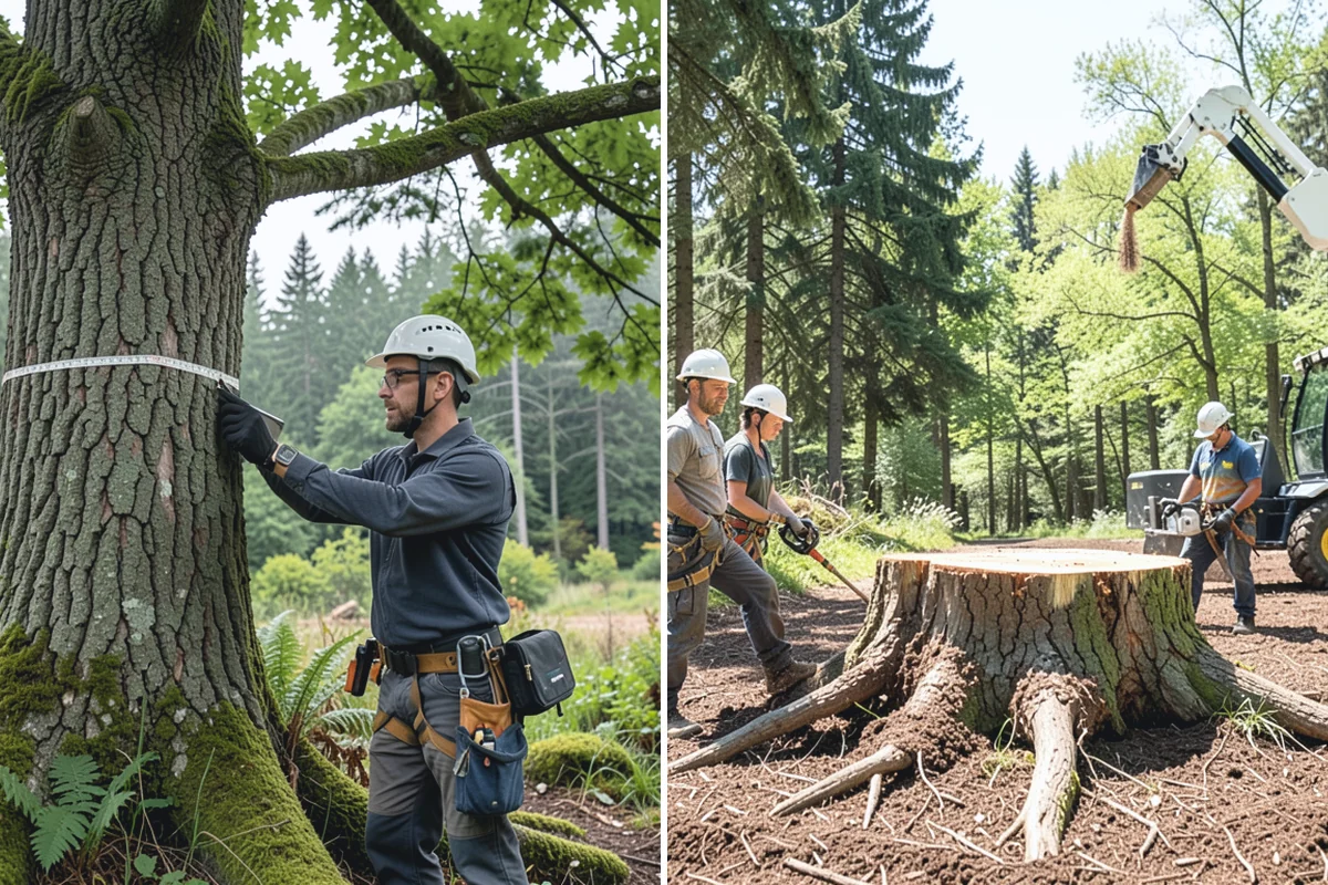 Firewood cutting and delivery in Buckley, Pierce County, WA - Sort material by type and size
