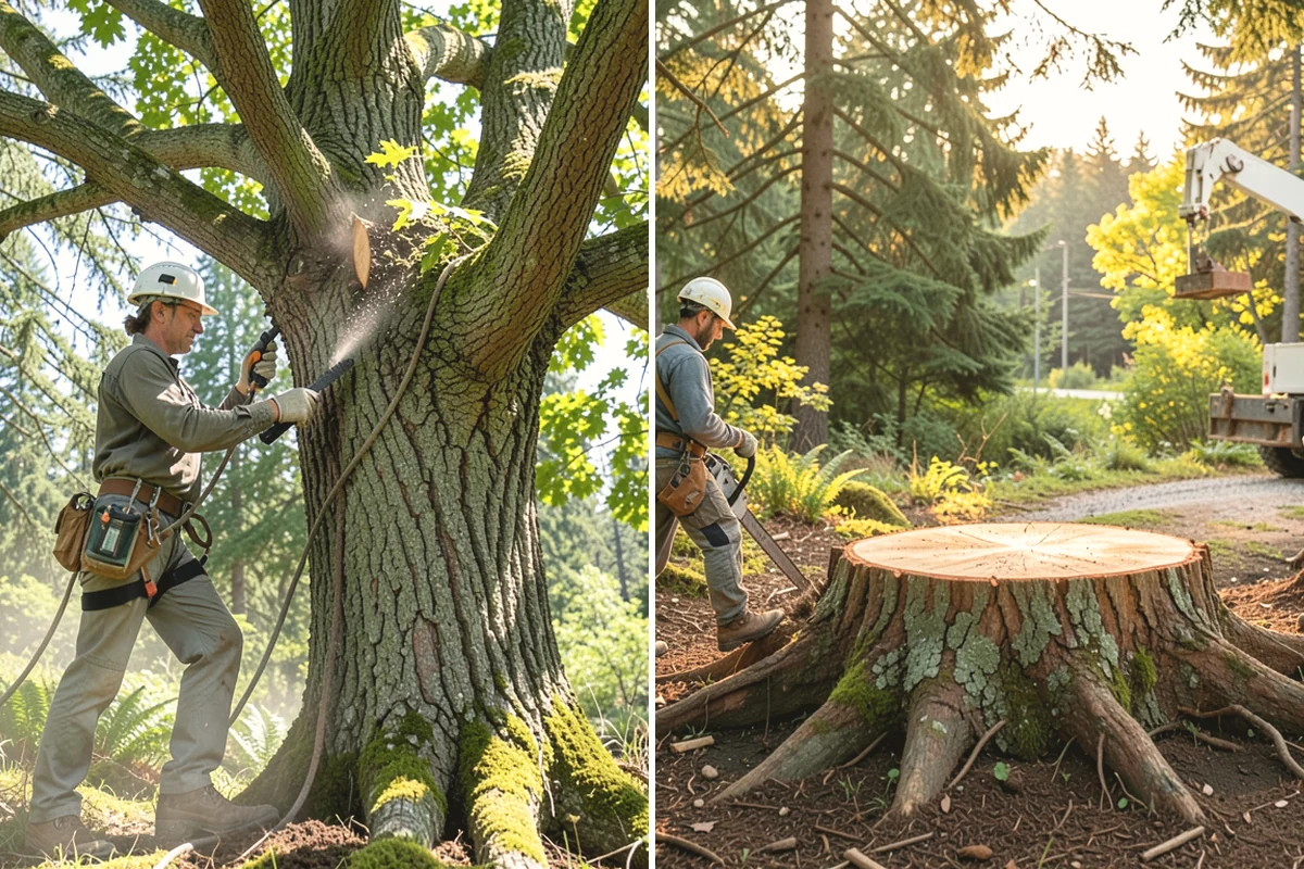 Firewood cutting and delivery in Burlington, Skagit County, WA - Sort material by type and size