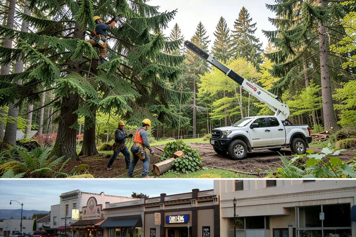 Firewood cutting and delivery in Burlington, Skagit County, WA - This service should account for seasonal moisture variations that impact how quickly wood seasons properly before delivery.