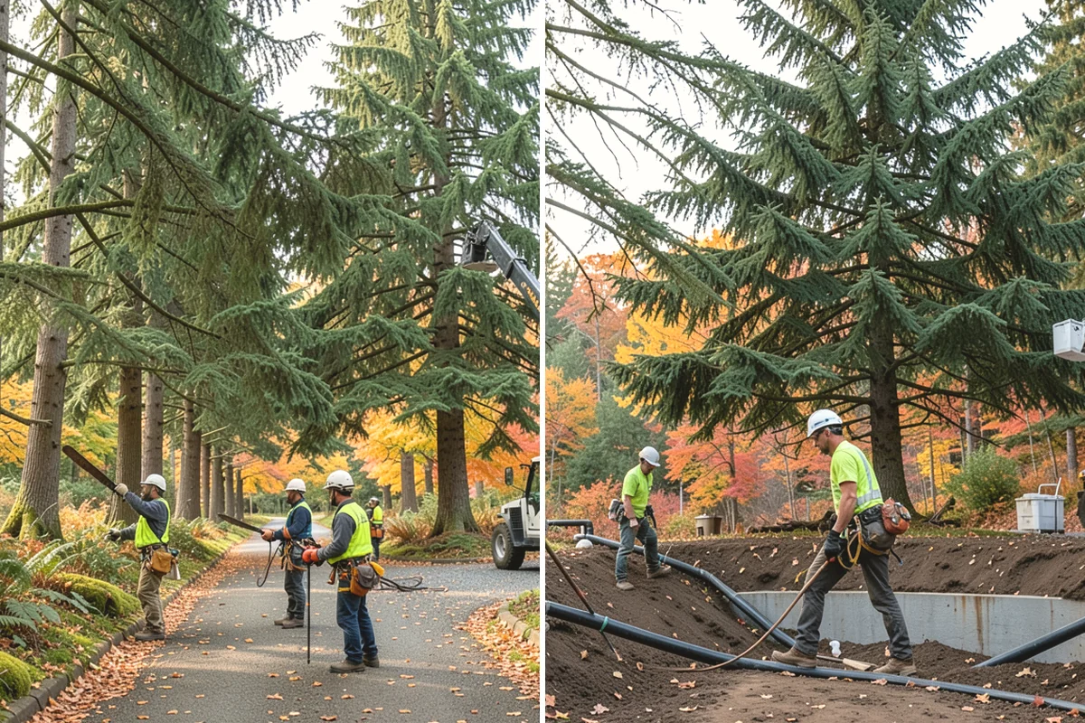 Firewood cutting and delivery in Carnation, King County, WA - Sort material by type and size