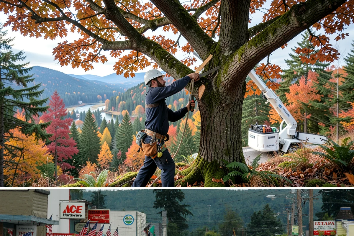 Firewood cutting and delivery in Carnation, King County, WA - This service should account for seasonal moisture variations that impact how quickly wood seasons properly before delivery.