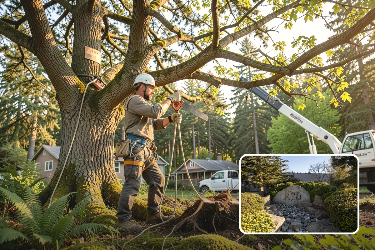 Firewood cutting and delivery in Clyde Hill, King County, WA - Turns removed wood and debris into usable products