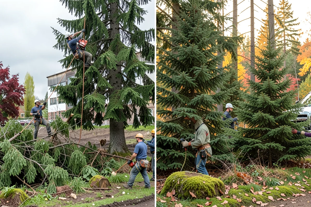 Firewood cutting and delivery in Clyde Hill, King County, WA - Sort material by type and size