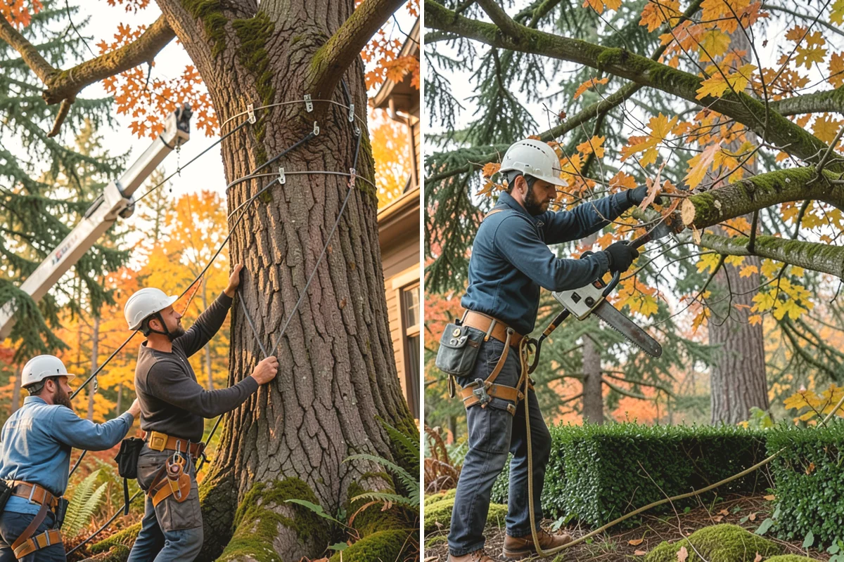 Firewood cutting and delivery in Covington, King County, WA - Sort material by type and size