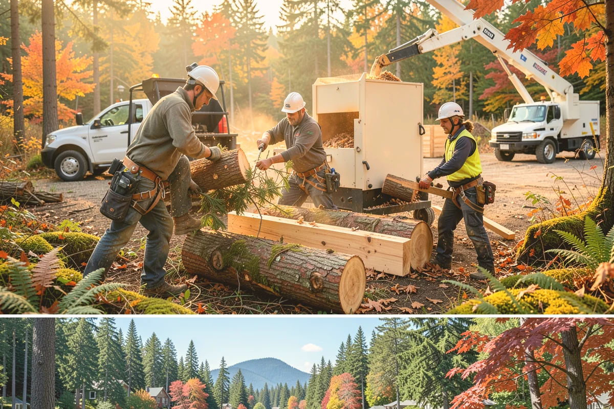 Firewood cutting and delivery in Covington, King County, WA - This service should account for seasonal moisture variations that impact how quickly wood seasons properly before delivery.