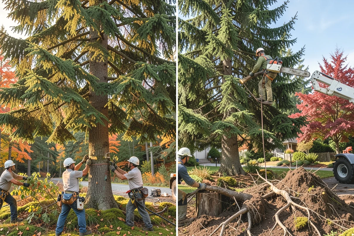 Firewood cutting and delivery in Duvall, King County, WA - Sort material by type and size
