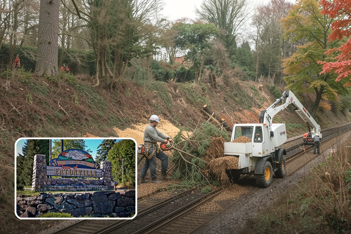 Firewood cutting and delivery in Eatonville, Pierce County, WA - Turns removed wood and debris into usable products