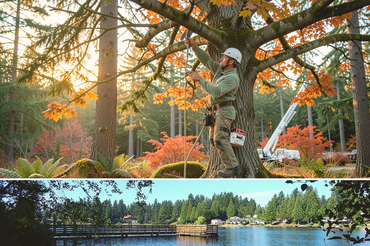 Firewood cutting and delivery in Federal Way, King County, WA - This service should account for seasonal moisture variations that impact how quickly wood seasons properly before delivery.