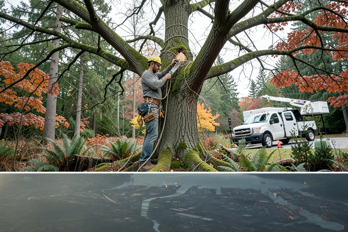 Firewood cutting and delivery in Fife, Pierce County, WA - This service should account for seasonal moisture variations that impact how quickly wood seasons properly before delivery.