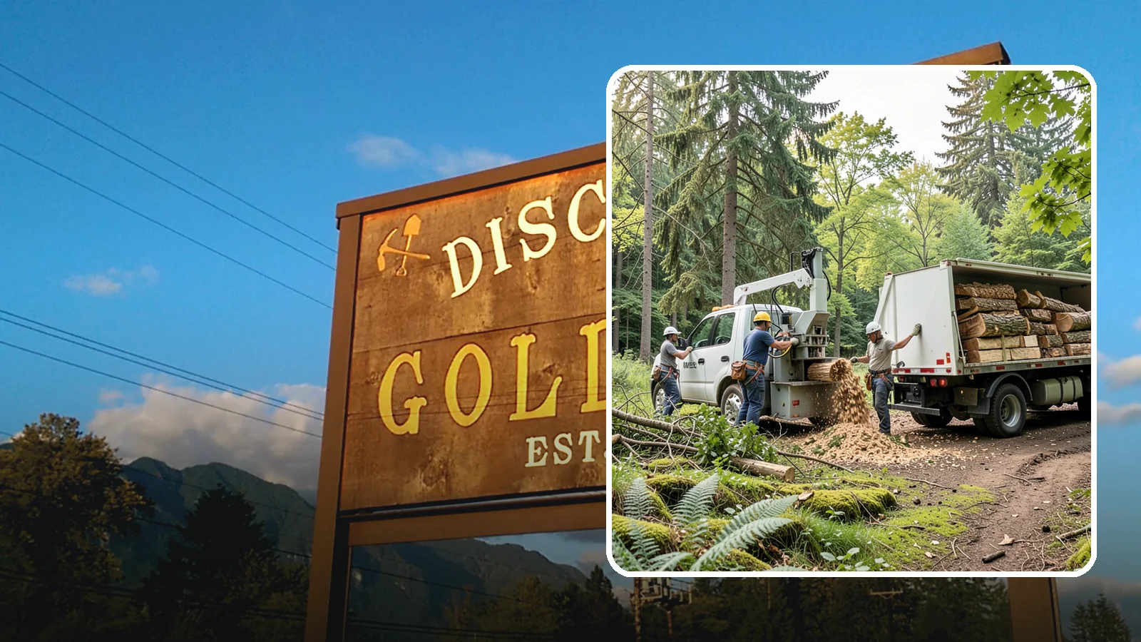 Firewood cutting and delivery in Gold Bar, Snohomish County, WA - The cutting of logs into firewood and its delivery.