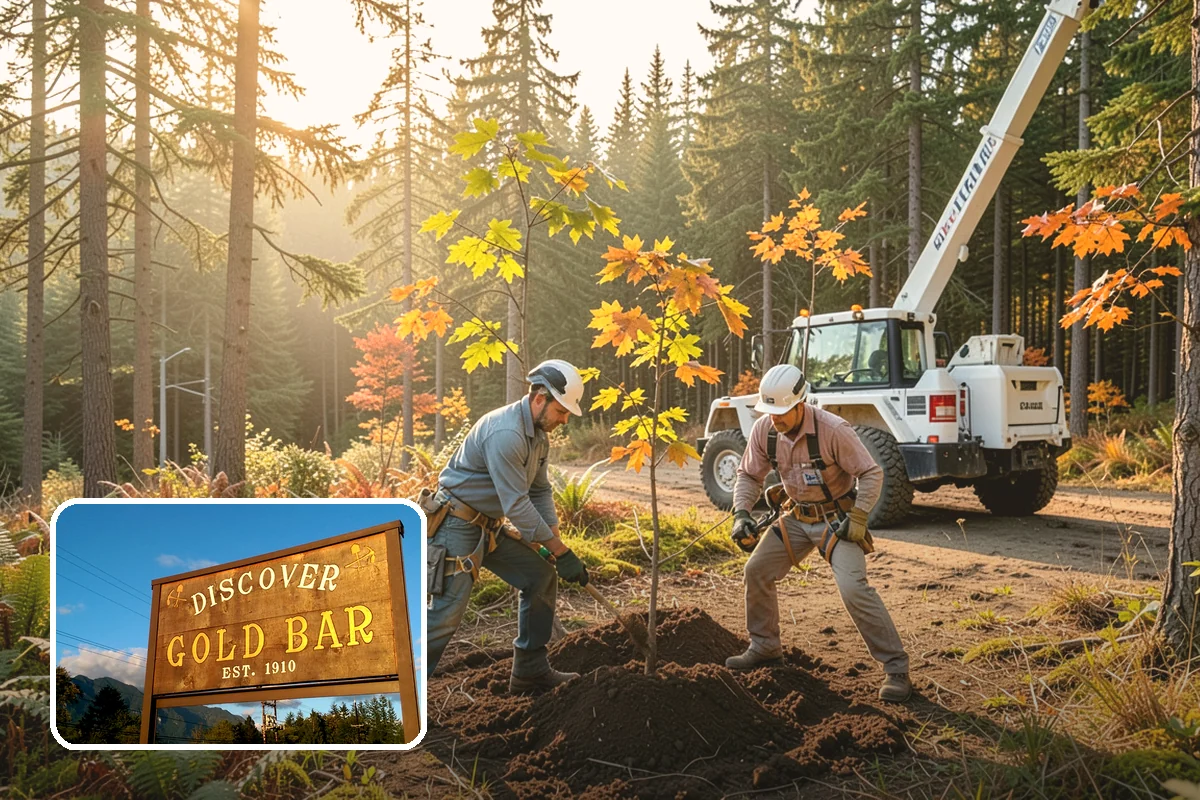Firewood cutting and delivery in Gold Bar, Snohomish County, WA - Turns removed wood and debris into usable products