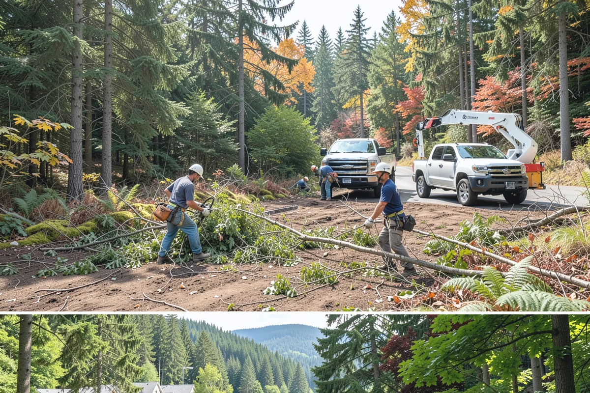Firewood cutting and delivery in Lake Forest Park, King County, WA - This service should account for seasonal moisture variations that impact how quickly wood seasons properly before delivery.
