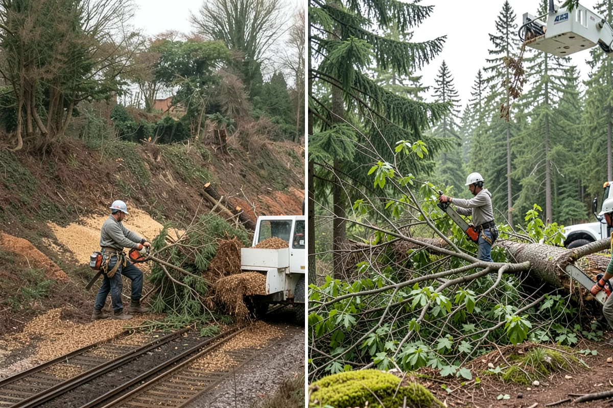 Firewood cutting and delivery in Lyman, Skagit County, WA - Sort material by type and size