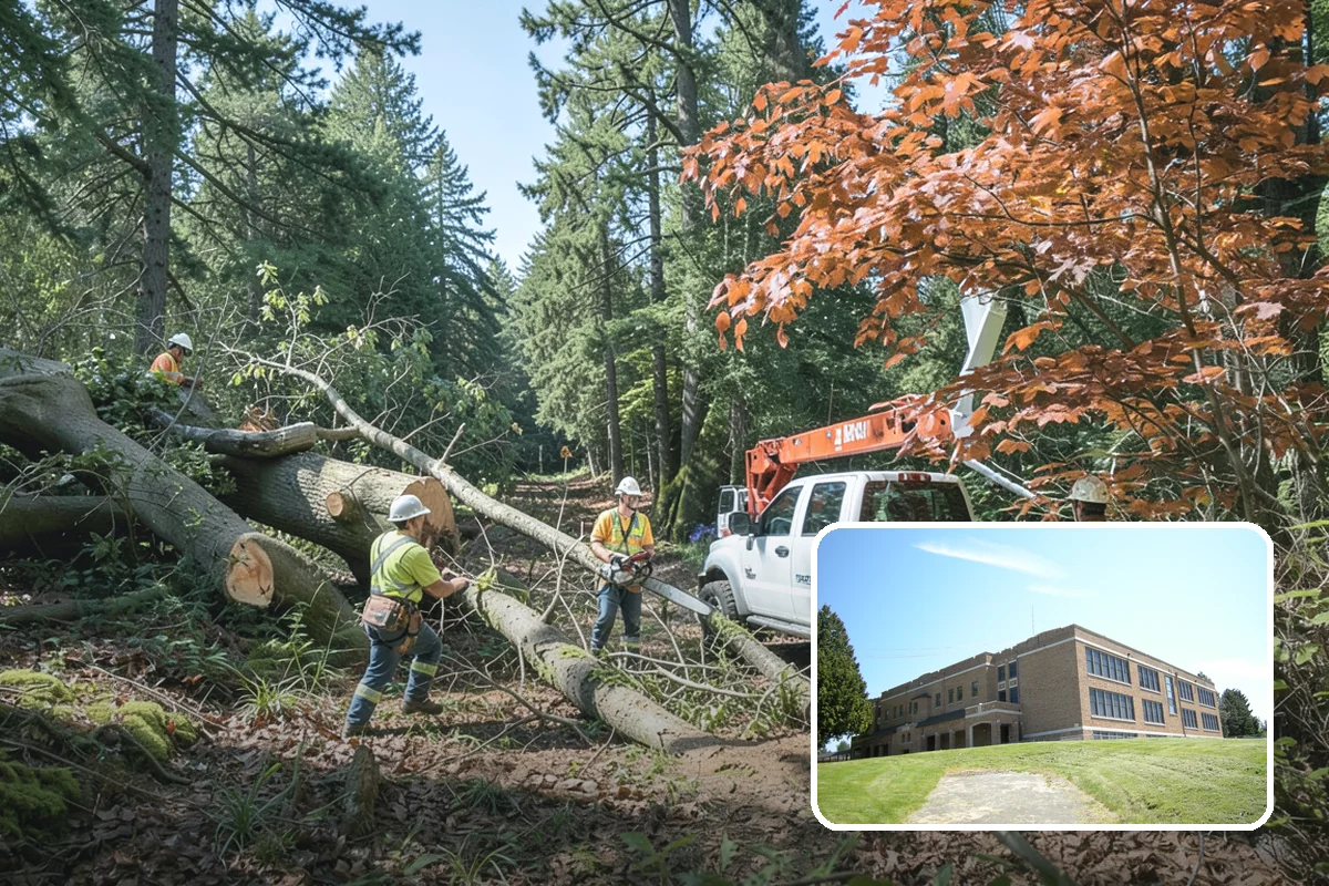 Firewood cutting and delivery in Maple Valley, King County, WA - Turns removed wood and debris into usable products
