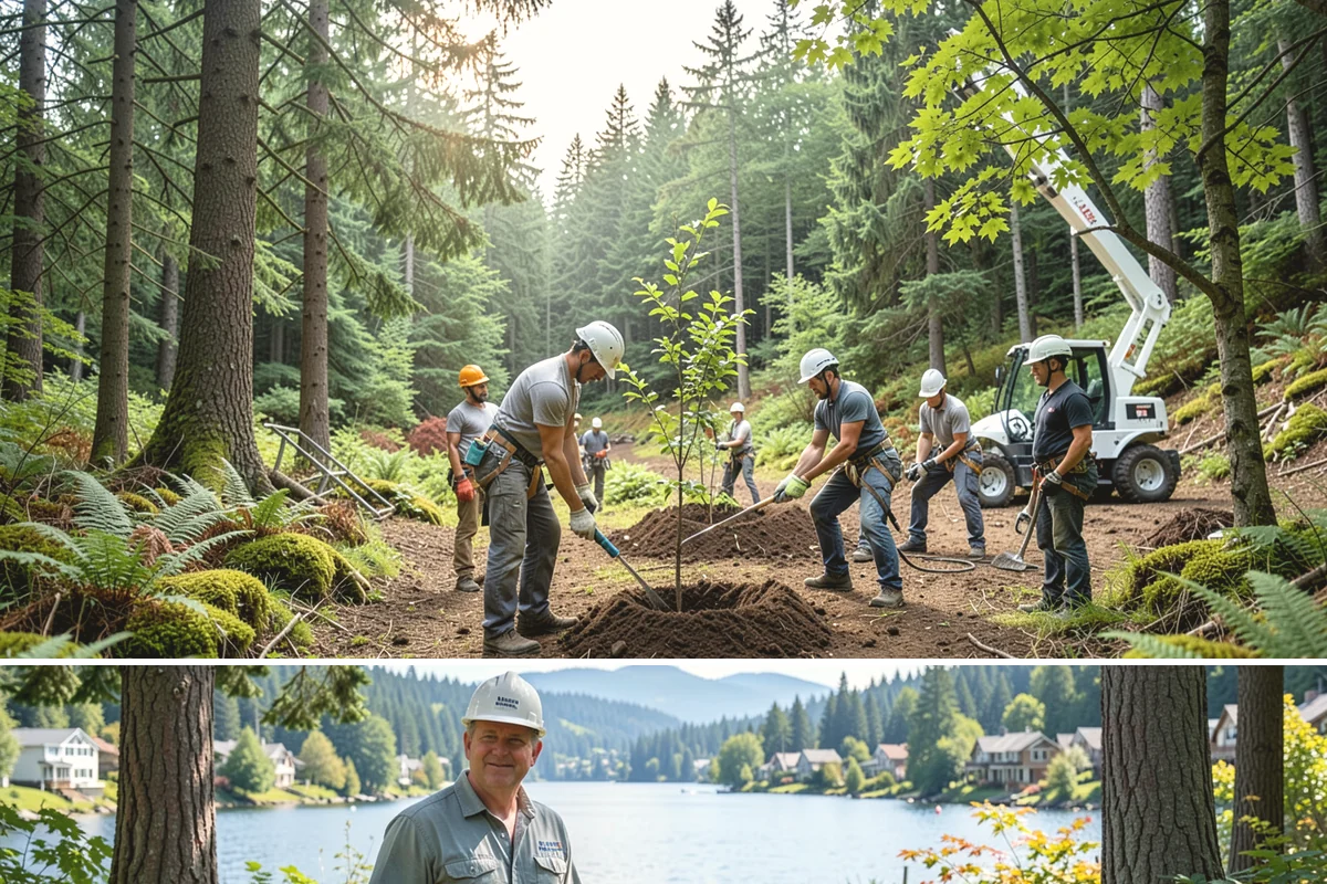 Firewood cutting and delivery in Milton, King County, WA - This service should account for seasonal moisture variations that impact how quickly wood seasons properly before delivery.
