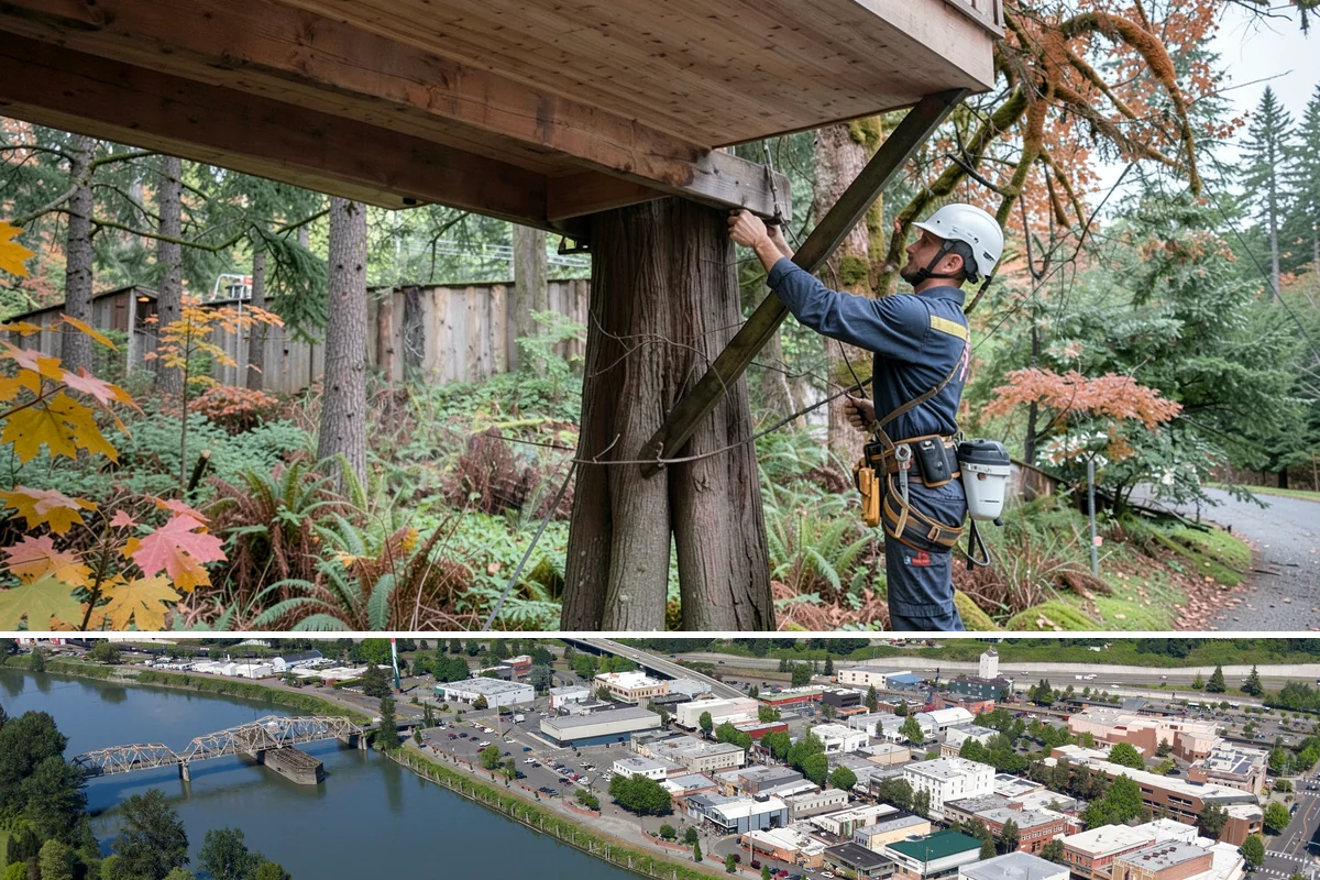 Firewood cutting and delivery in Mount Vernon, Skagit County, WA - This service should account for seasonal moisture variations that impact how quickly wood seasons properly before delivery.