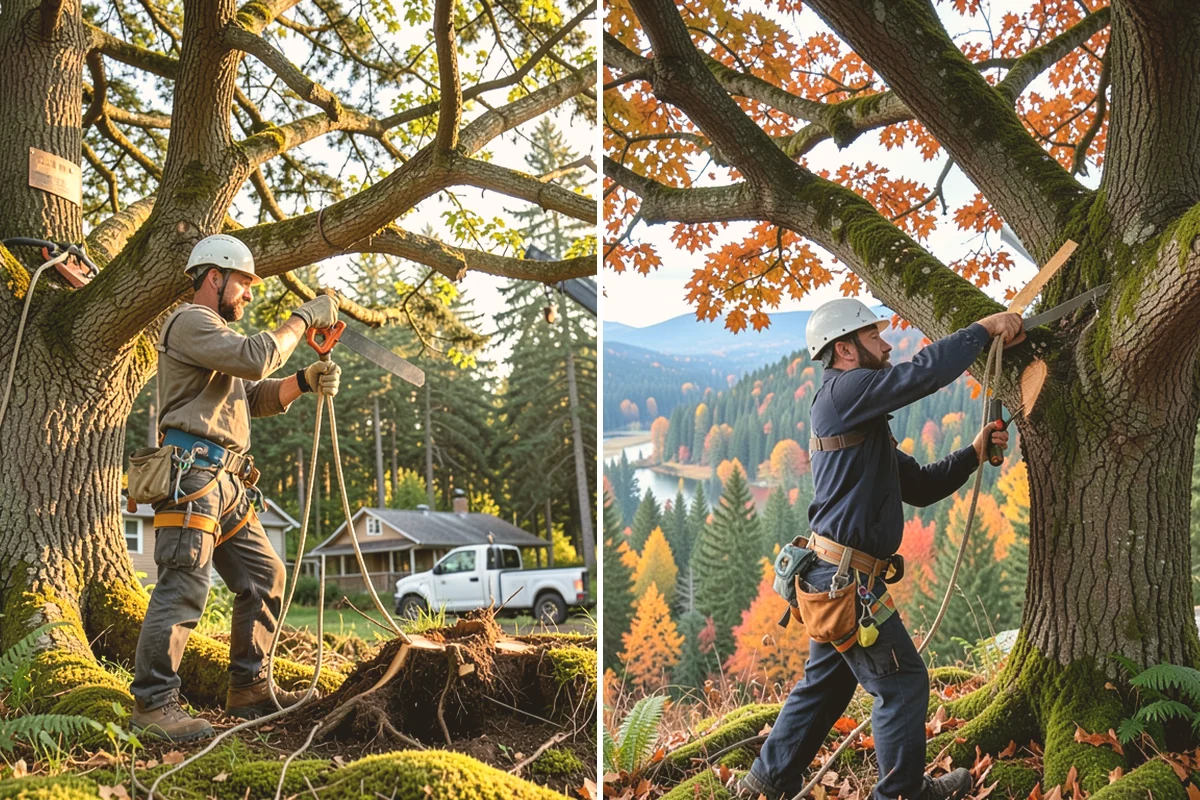 Firewood cutting and delivery in Newcastle, King County, WA - Sort material by type and size