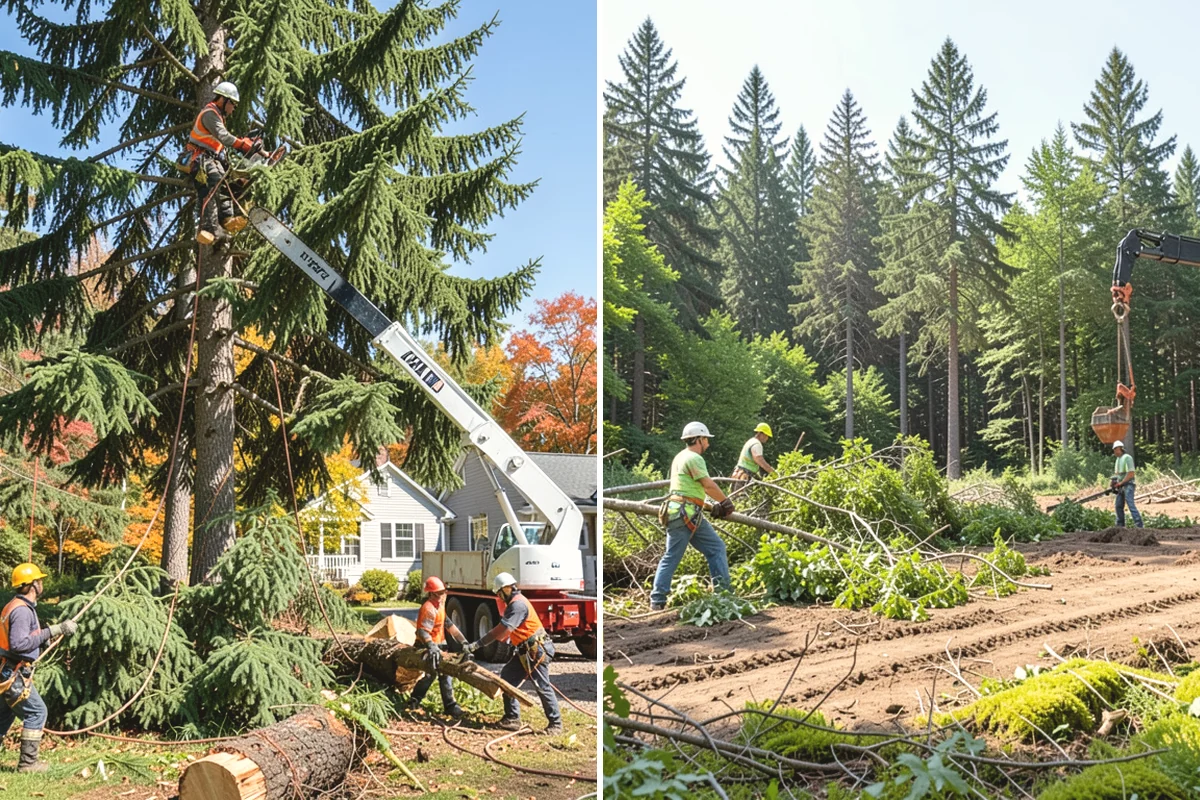 Firewood cutting and delivery in North Bend, King County, WA - Sort material by type and size
