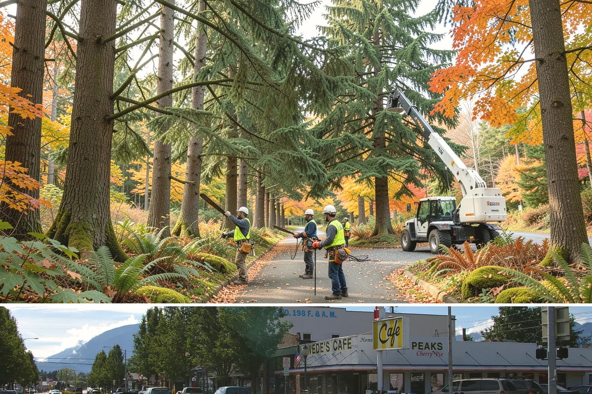 Firewood cutting and delivery in North Bend, King County, WA - This service should account for seasonal moisture variations that impact how quickly wood seasons properly before delivery.