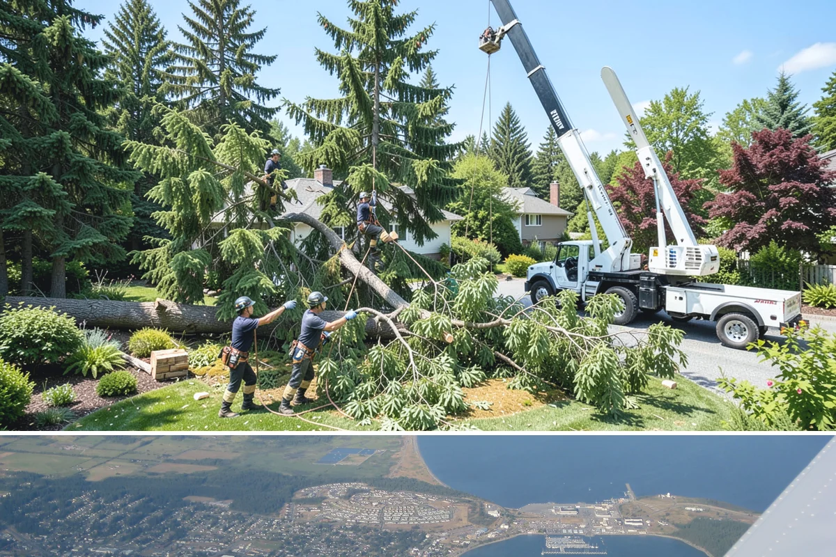 Firewood cutting and delivery in Oak Harbor, Island County, WA - This service should account for seasonal moisture variations that impact how quickly wood seasons properly before delivery.
