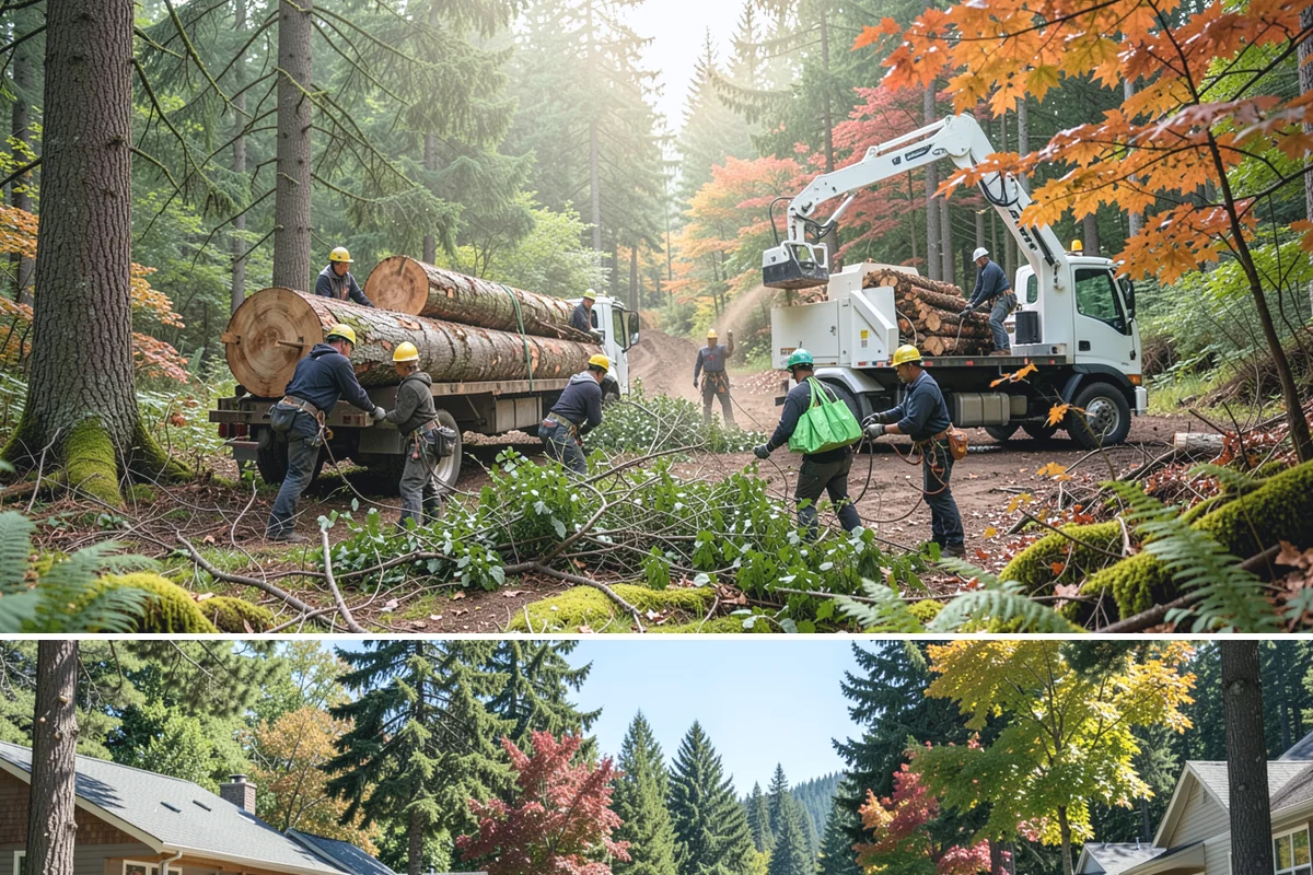 Firewood cutting and delivery in Orting, Pierce County, WA - This service should account for seasonal moisture variations that impact how quickly wood seasons properly before delivery.
