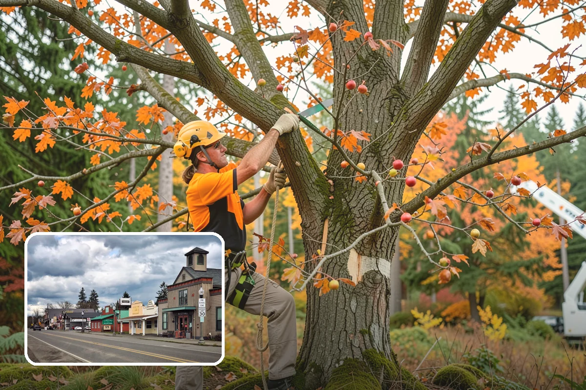 Firewood cutting and delivery in Roy, Pierce County, WA - Turns removed wood and debris into usable products