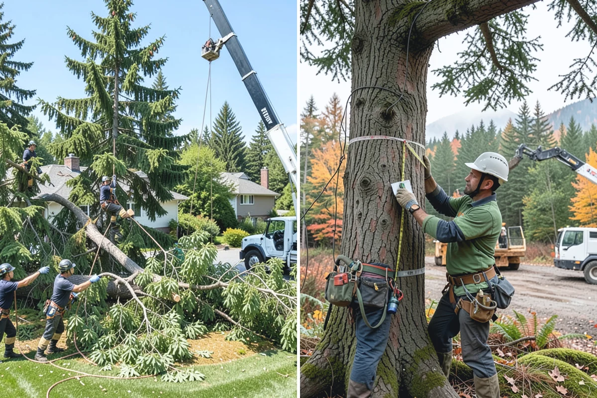 Firewood cutting and delivery in Roy, Pierce County, WA - Sort material by type and size