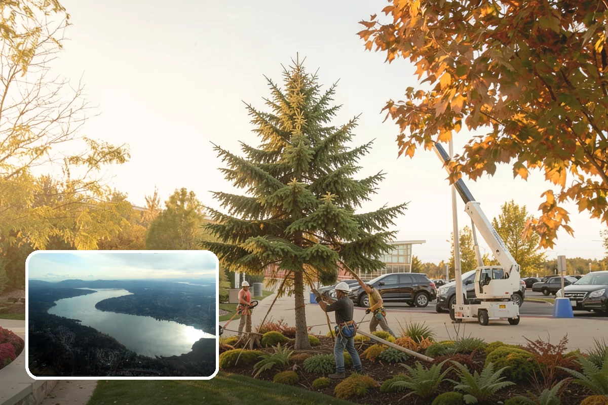 Firewood cutting and delivery in Sammamish, King County, WA - Turns removed wood and debris into usable products
