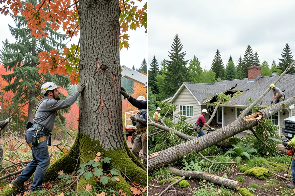 Firewood cutting and delivery in SeaTac, King County, WA - Sort material by type and size