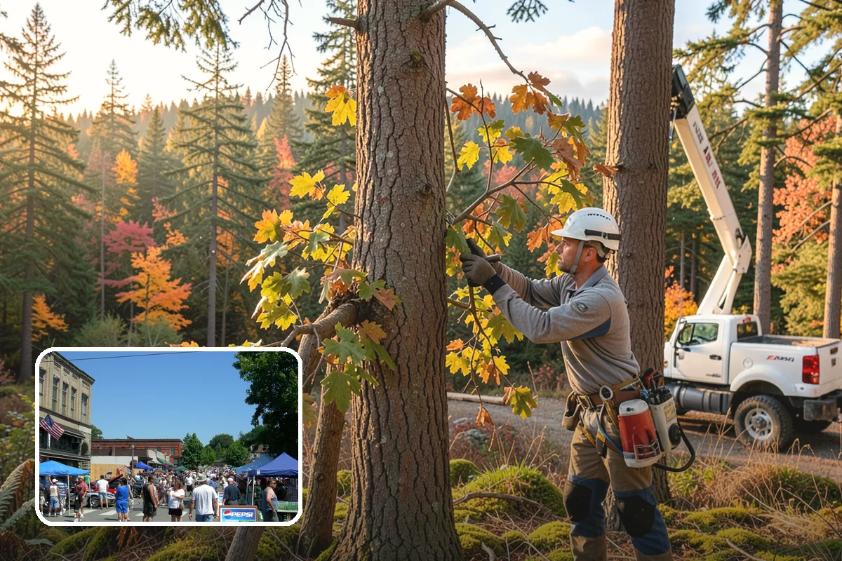 Firewood cutting and delivery in Snohomish, Snohomish County, WA - Turns removed wood and debris into usable products