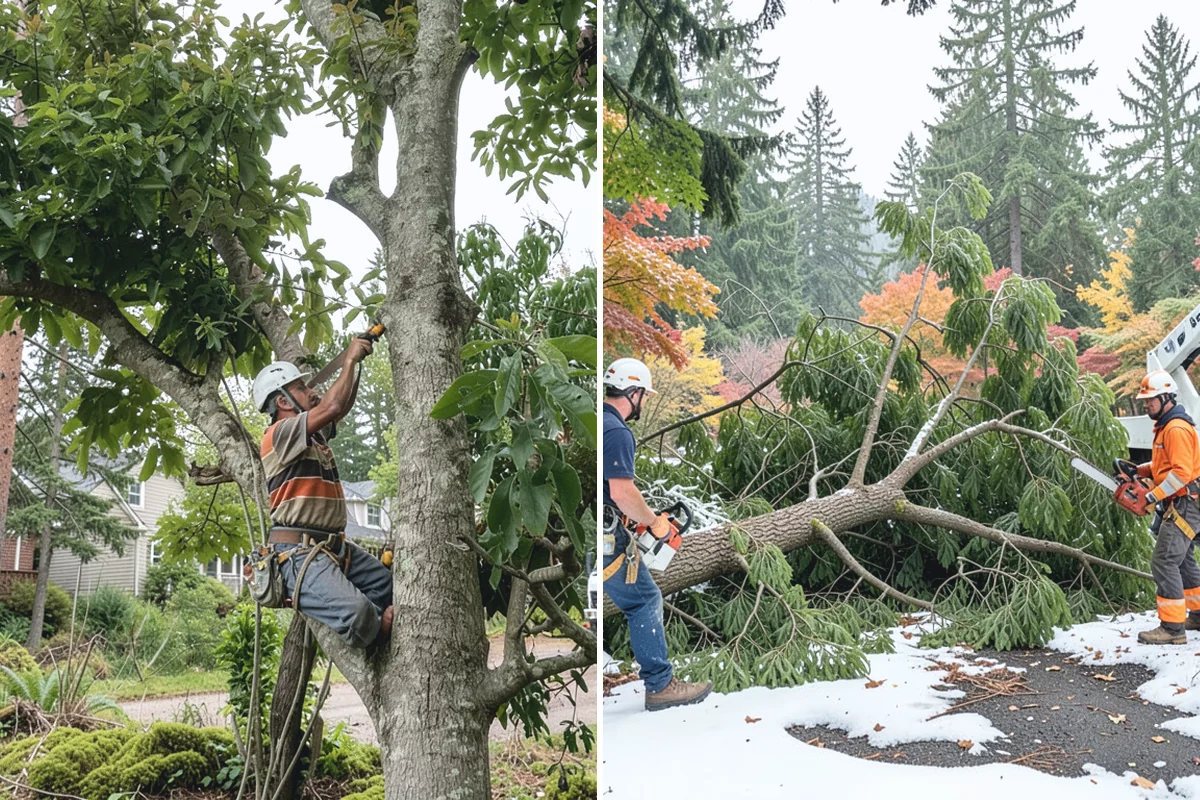 Firewood cutting and delivery in South Prairie, Pierce County, WA - Sort material by type and size
