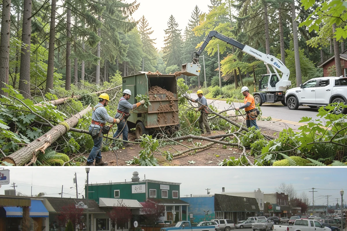 Firewood cutting and delivery in Stanwood, Snohomish County, WA - This service should account for seasonal moisture variations that impact how quickly wood seasons properly before delivery.