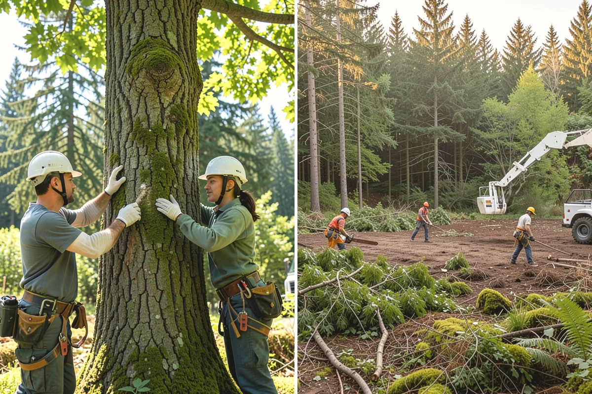 Firewood cutting and delivery in Steilacoom, Pierce County, WA - Sort material by type and size
