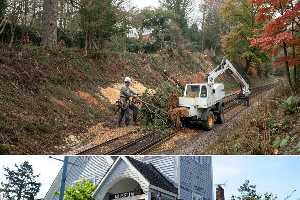 Firewood cutting and delivery in Steilacoom, Pierce County, WA - This service should account for seasonal moisture variations that impact how quickly wood seasons properly before delivery.