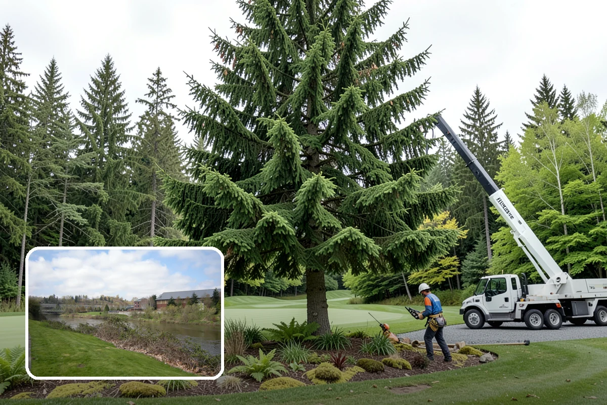 Firewood cutting and delivery in Tukwila, King County, WA - Turns removed wood and debris into usable products