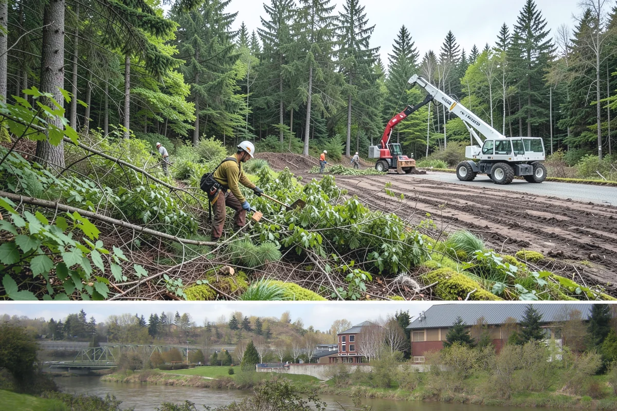 Firewood cutting and delivery in Tukwila, King County, WA - This service should account for seasonal moisture variations that impact how quickly wood seasons properly before delivery.