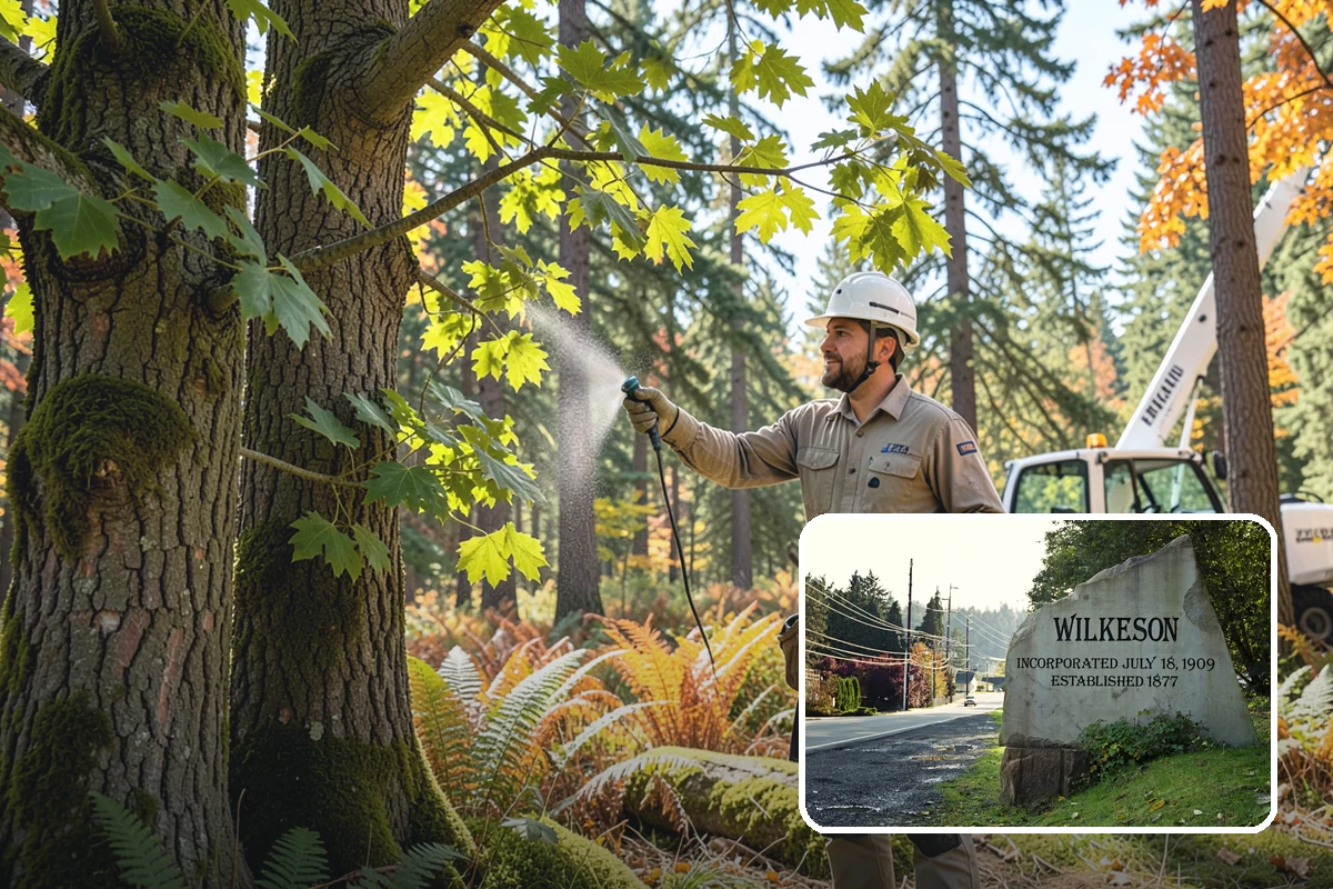 Firewood cutting and delivery in Wilkeson, Pierce County, WA - Turns removed wood and debris into usable products