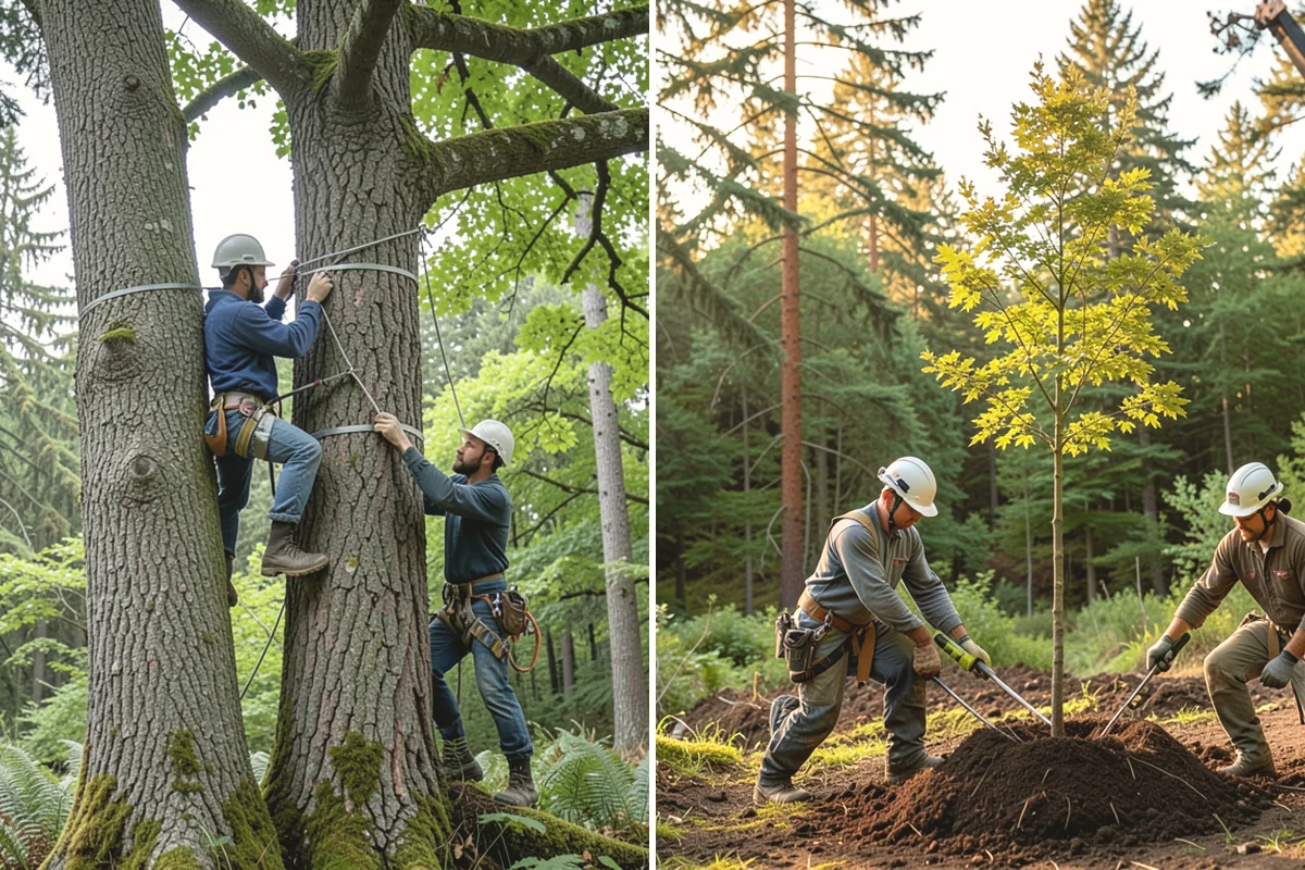 Firewood cutting and delivery in Yarrow Point, King County, WA - Sort material by type and size