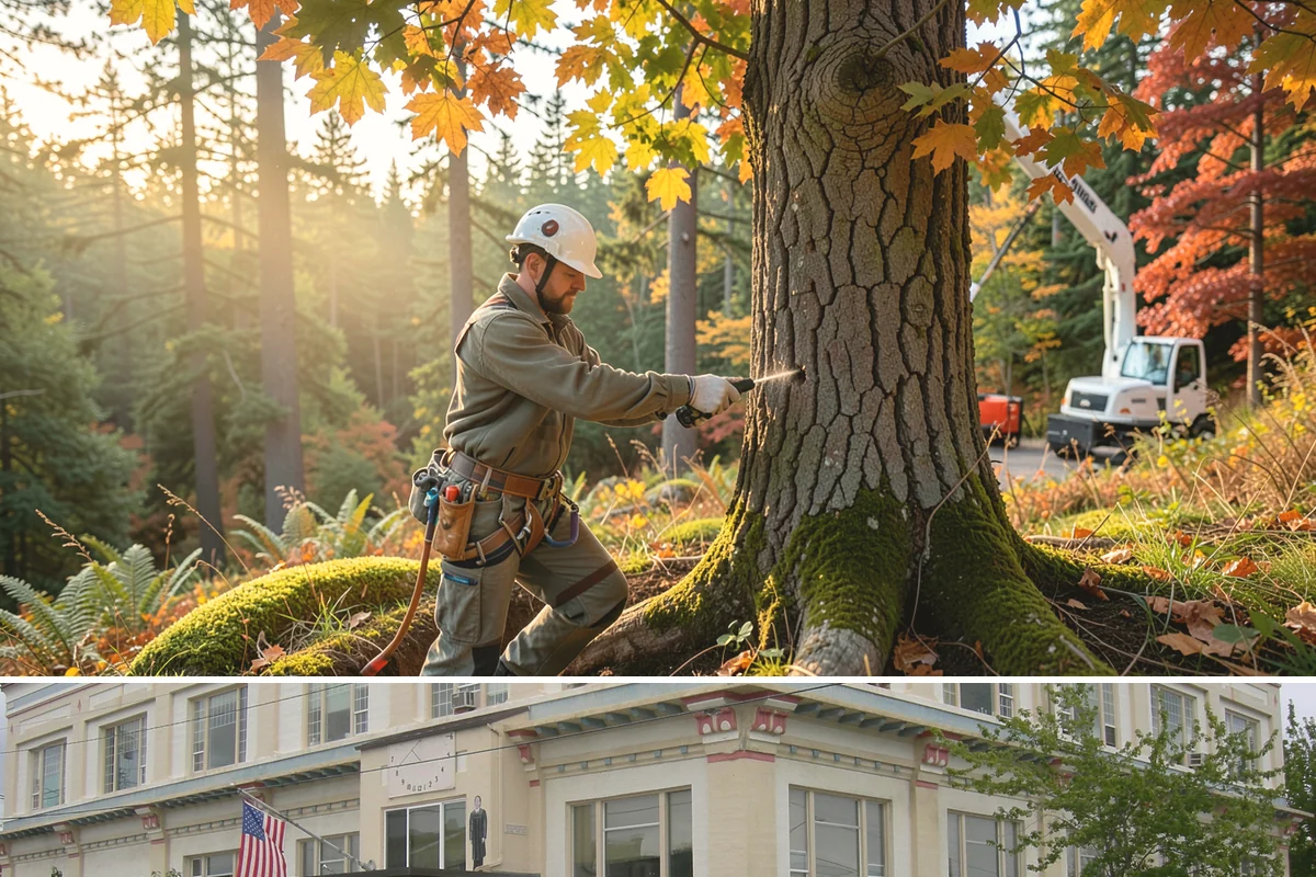 Fruit tree pruning in Anacortes, Skagit County, WA - In the Puget Sound climate, this service follows recognized arboricultural standards with timing adjusted to species-specific...
