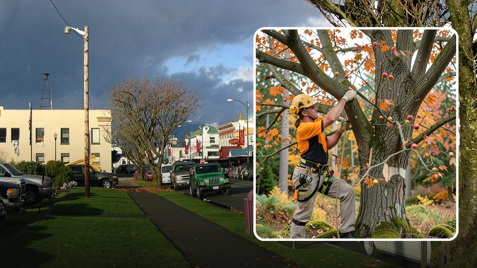 Fruit tree pruning in Arlington, Snohomish County, WA - The pruning of fruit trees for structure, health, and productivity.