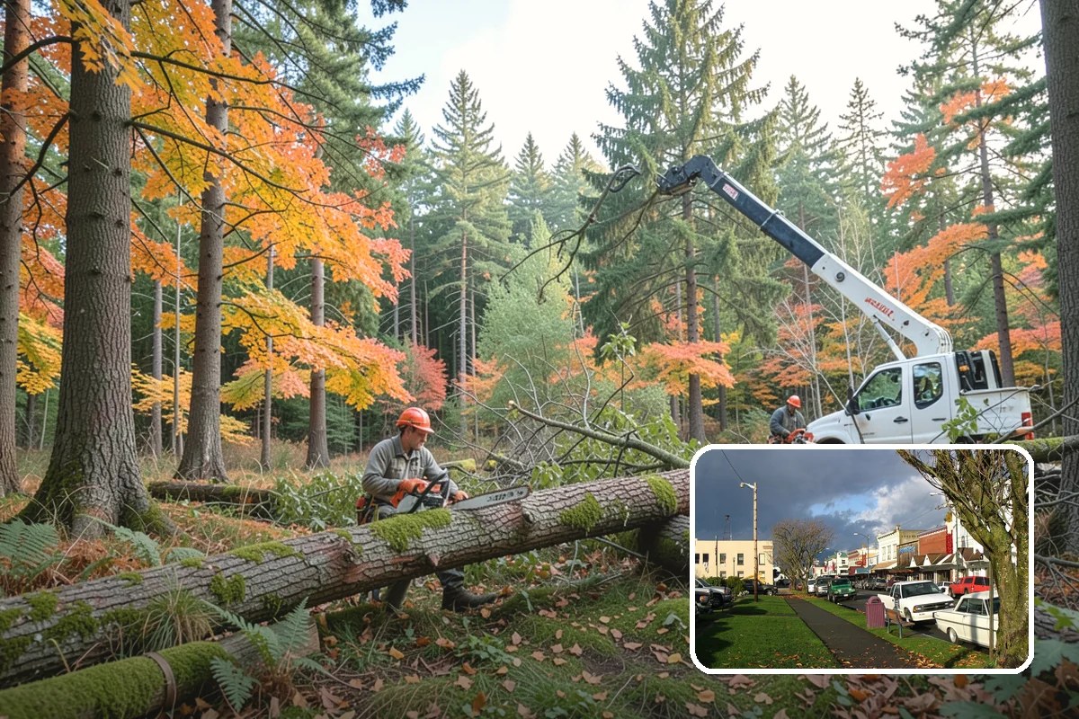 Fruit tree pruning in Arlington, Snohomish County, WA - Improves tree structure, health, and appearance