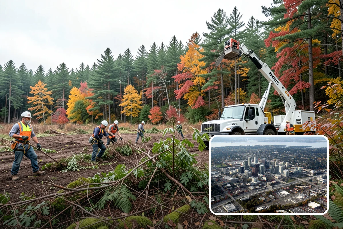 Fruit tree pruning in Bellevue, King County, WA - Improves tree structure, health, and appearance