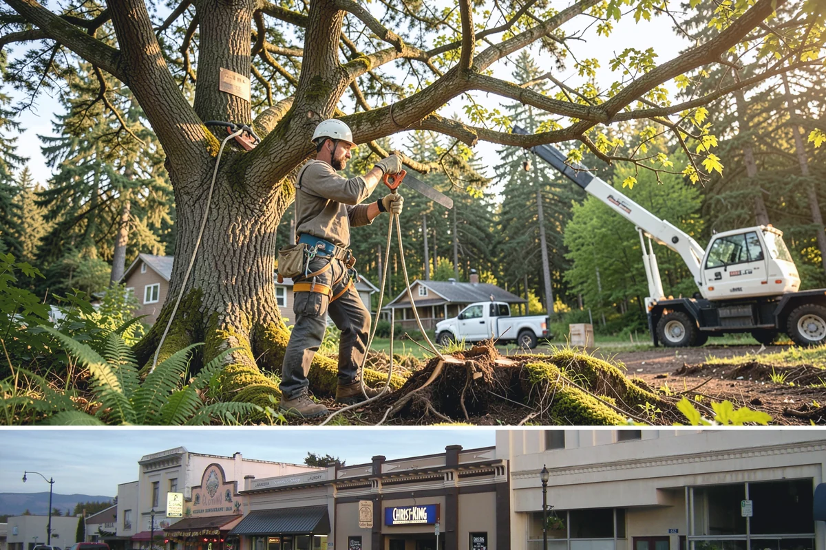 Fruit tree pruning in Burlington, Skagit County, WA - In the Puget Sound climate, this service follows recognized arboricultural standards with timing adjusted to species-specific...