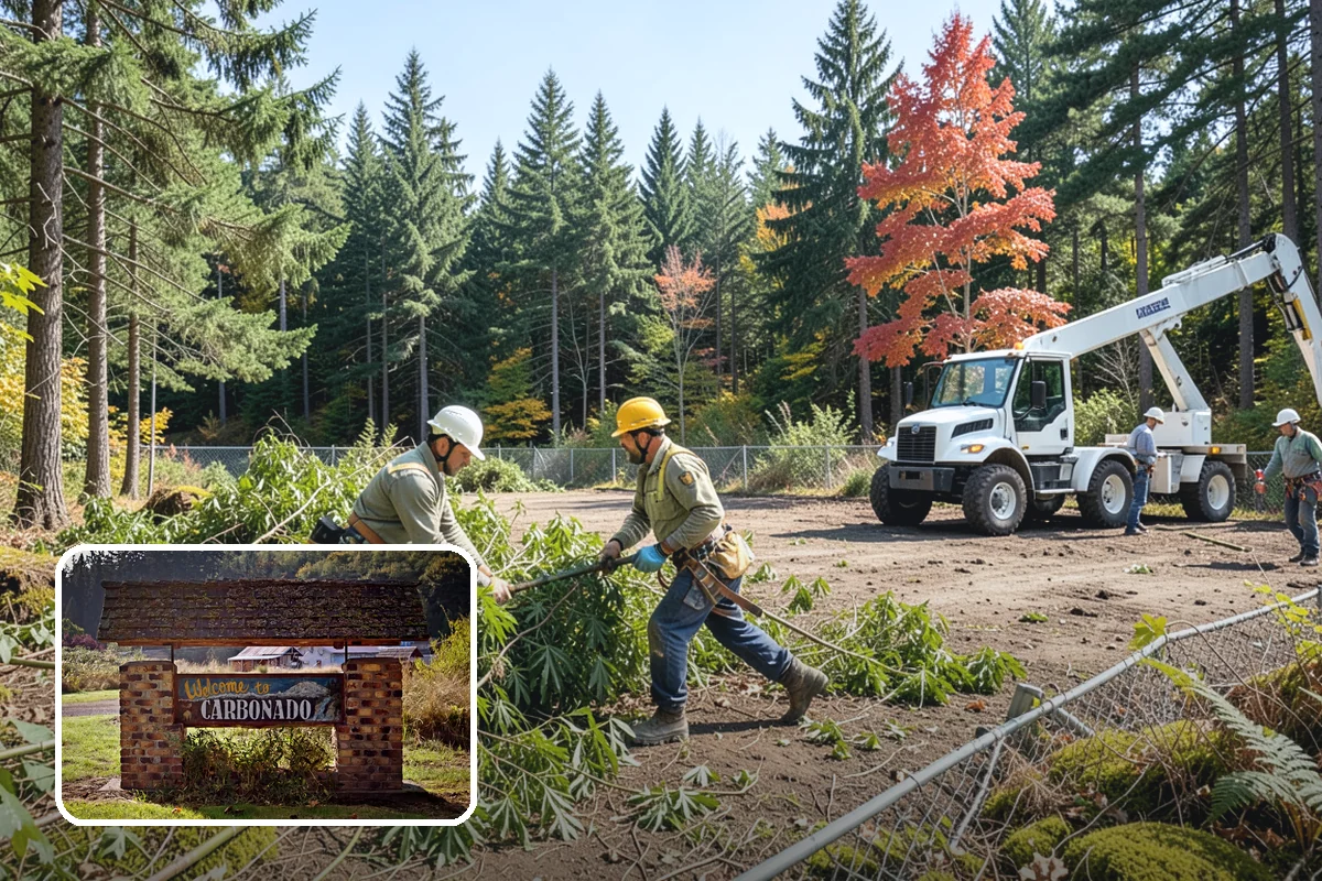 Fruit tree pruning in Carbonado, Pierce County, WA - Improves tree structure, health, and appearance