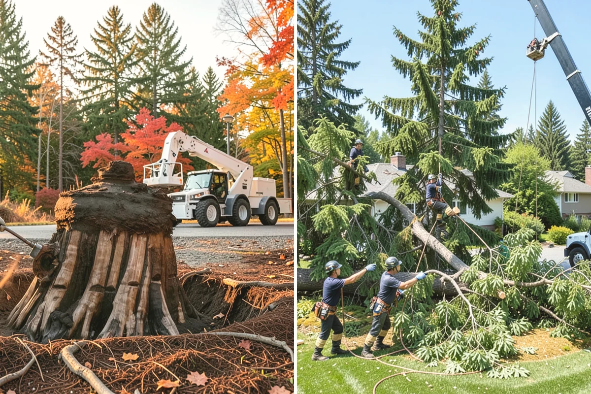 Fruit tree pruning in Carbonado, Pierce County, WA - Assess canopy condition and pruning objectives