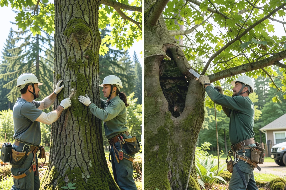 Fruit tree pruning in Des Moines, King County, WA - Assess canopy condition and pruning objectives