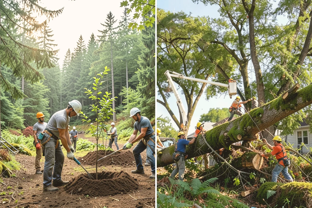 Fruit tree pruning in Eatonville, Pierce County, WA - Assess canopy condition and pruning objectives